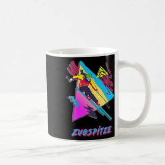 Zugspitze Retro Ski Skier Skiing Design Inspired Coffee Mug