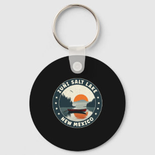 Zui Salt Lake New Mexico Sunset T Shirt  Key Ring