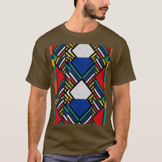 Zulu African Pattern Graphic T-Shirt