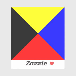 Zulu ICS Maritime Signal Flag
