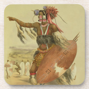 Zulu warrior, Utimuni, nephew of Chaka the late Zu Coaster