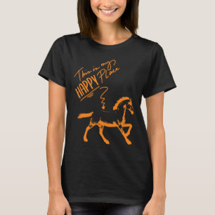 Zum Reiten Geboren Horses Girl Rider Horse Gift  T-Shirt