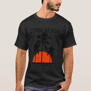 Zuma Beach California Surfing Surfboarding T-Shirt