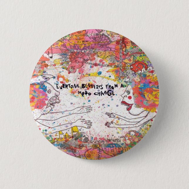 ZUNE 6 CM ROUND BADGE (Front)