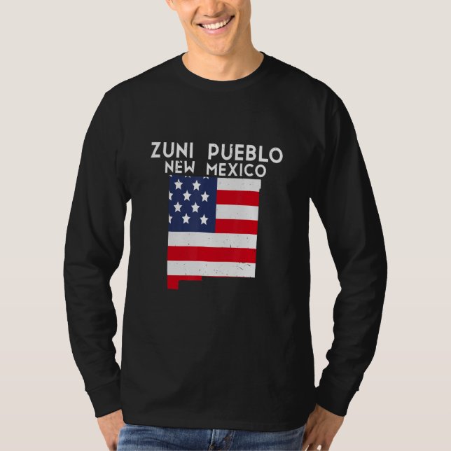 Zuni Pueblo USA State America Travel New Mexican N T-Shirt (Front)