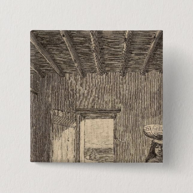 Zuni room 15 cm square badge (Front)