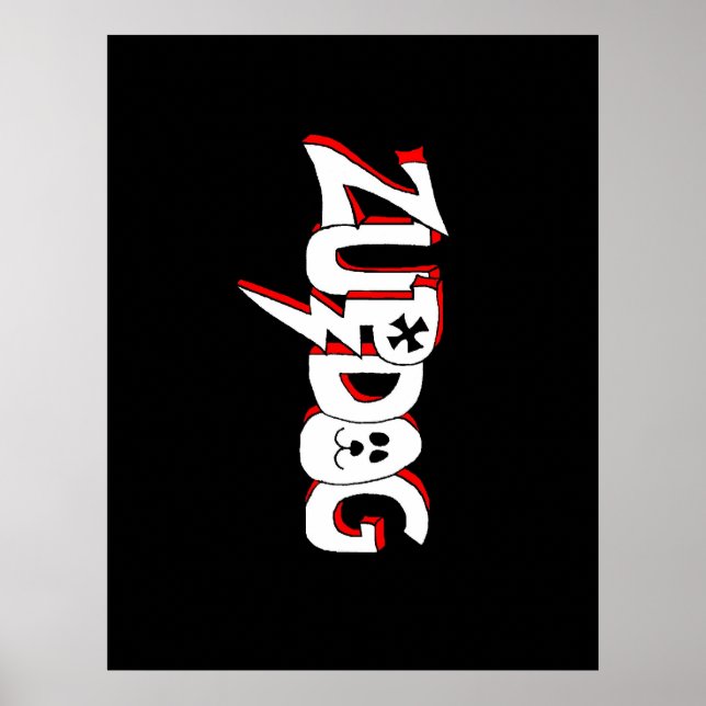 zupdog! Fine art poster (Front)