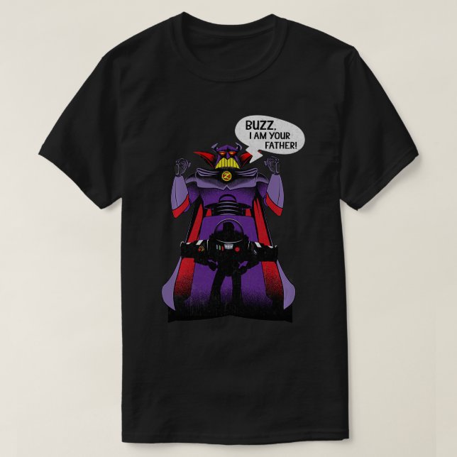 Zurg Buzz I Am Your Father  T-Shirt (Design Front)
