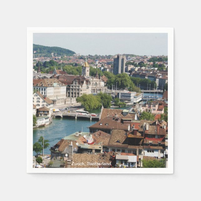 Zurich 001 napkin (Front)