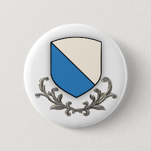 Zurich 6 Cm Round Badge