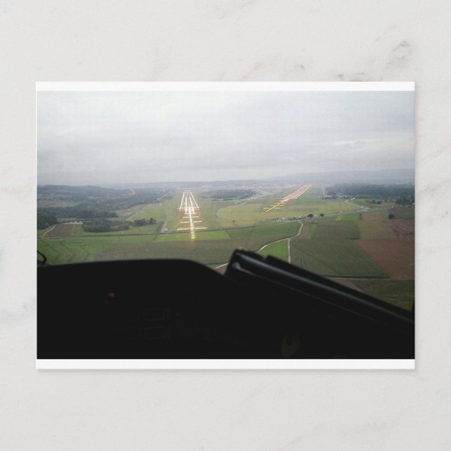 Zurich AIRPORT Postcard (Front)