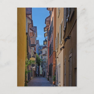 Zurich Backstreet Postcard
