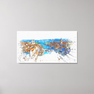 Zürich Canvas Print