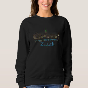 Zurich City Switzerland souvenir for men women Sweatshirt
