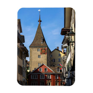 Zurich Grimmenturm Tower Magnet