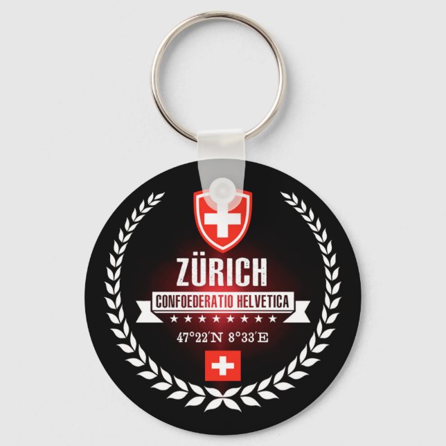 Zürich Key Ring (Front)