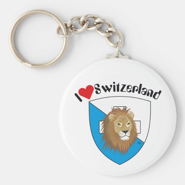 Zürich Schweiz Schlüsselanhänger Key Ring (Front)