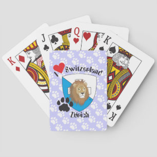 Zürich Schweiz Suisse Svizzera Spielkarten Playing Cards