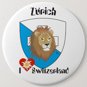 Zürich Schweiz Switzerland Button