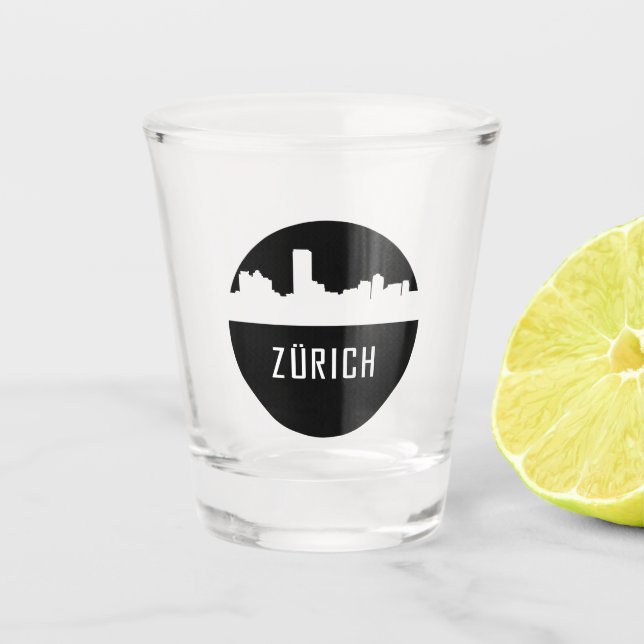 Zürich Shot Glass (Front)