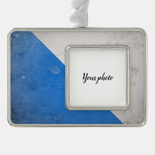Zurich Silver Plated Framed Ornament