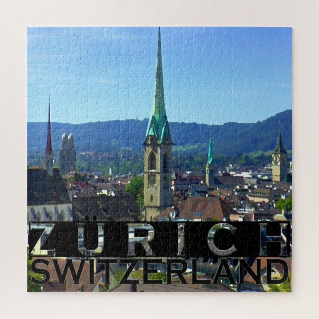 Zurich Square Puzzle (Vertical)
