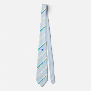 Zurich stripes flag tie