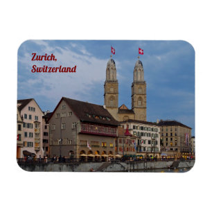 Zurich Switerland Grossmünster Magnet