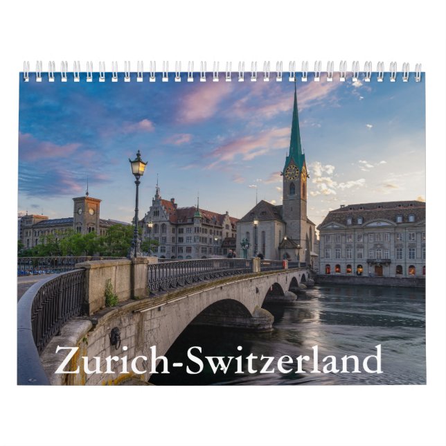 Zurich-Switzerland Calendar (Cover)
