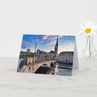 Zurich, Switzerland Card