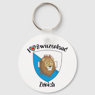 Zurich Switzerland Key Ring
