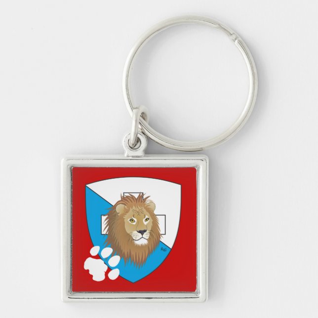 Zurich Switzerland Key Ring (Front)