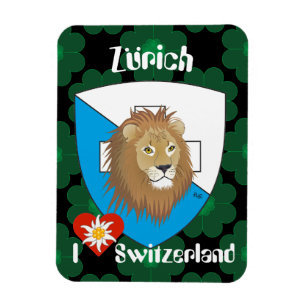 Zurich Switzerland Magnet