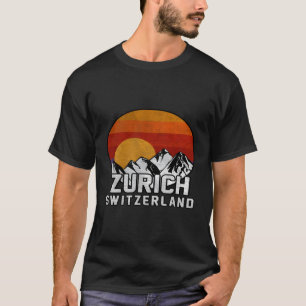 Zurich Switzerland Mountain T-Shirt