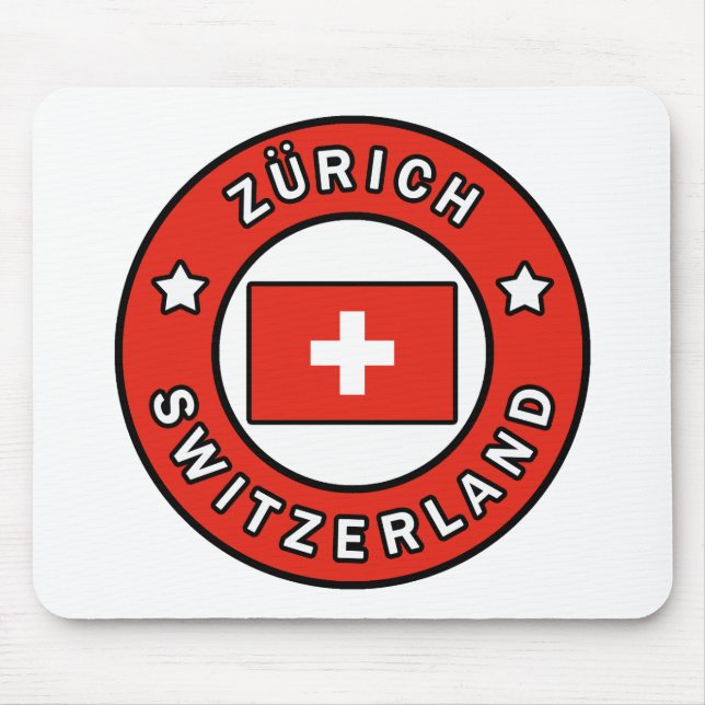 Zürich Switzerland Mouse Pad (Front)