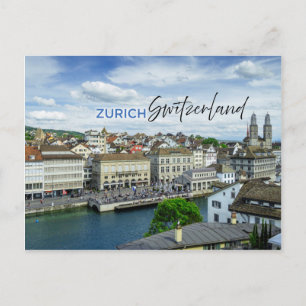 Zurich, Switzerland Postcard