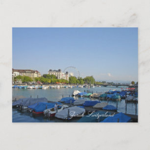 Zurich Switzerland Postcard