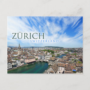 Zurich Switzerland Postcard