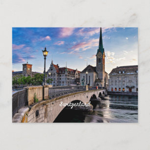 Zurich, Switzerland Postcard
