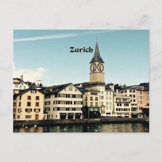 Zurich, Switzerland Postcard (Front)
