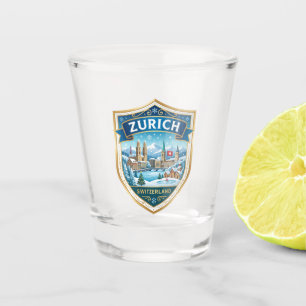 Zurich Switzerland Shot Glass