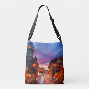 Zurich Switzerland Sunset Crossbody Bag