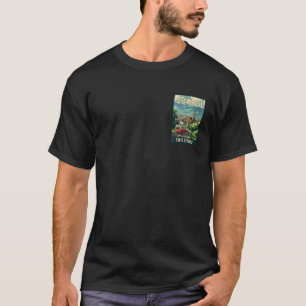 Zurich Switzerland Travel Poster T-Shirt