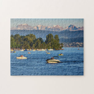 Zurich, Switzerland Zürichsee (Lake Zurich) Jigsaw Puzzle