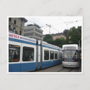 zurich transport postcard