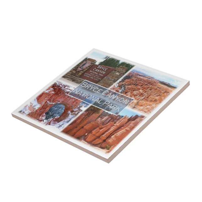 zUS042 BRYCE CANYON N.P. Utah, America, Tile (Side)