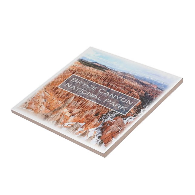 zUS043 BRYCE CANYON N.P. Utah, America, Tile (Side)