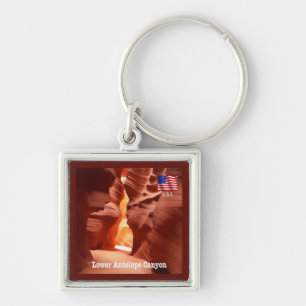 zUS191 ANTELOPE CANYON, Arizona, America, Key Ring