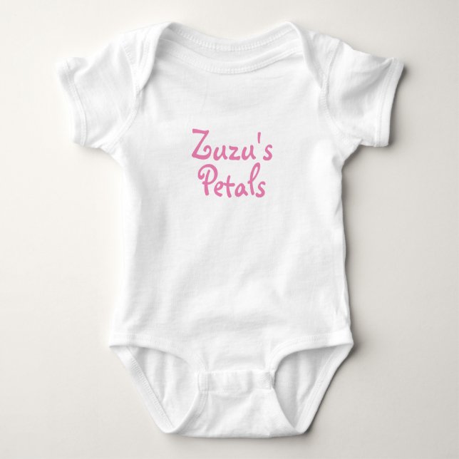ZUZU'S PETALS BABY JERSEY BODYSUIT (Front)