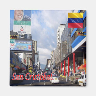 zVE002 SAN CRISTOBAL, Venezuela, America, Fridge Magnet
